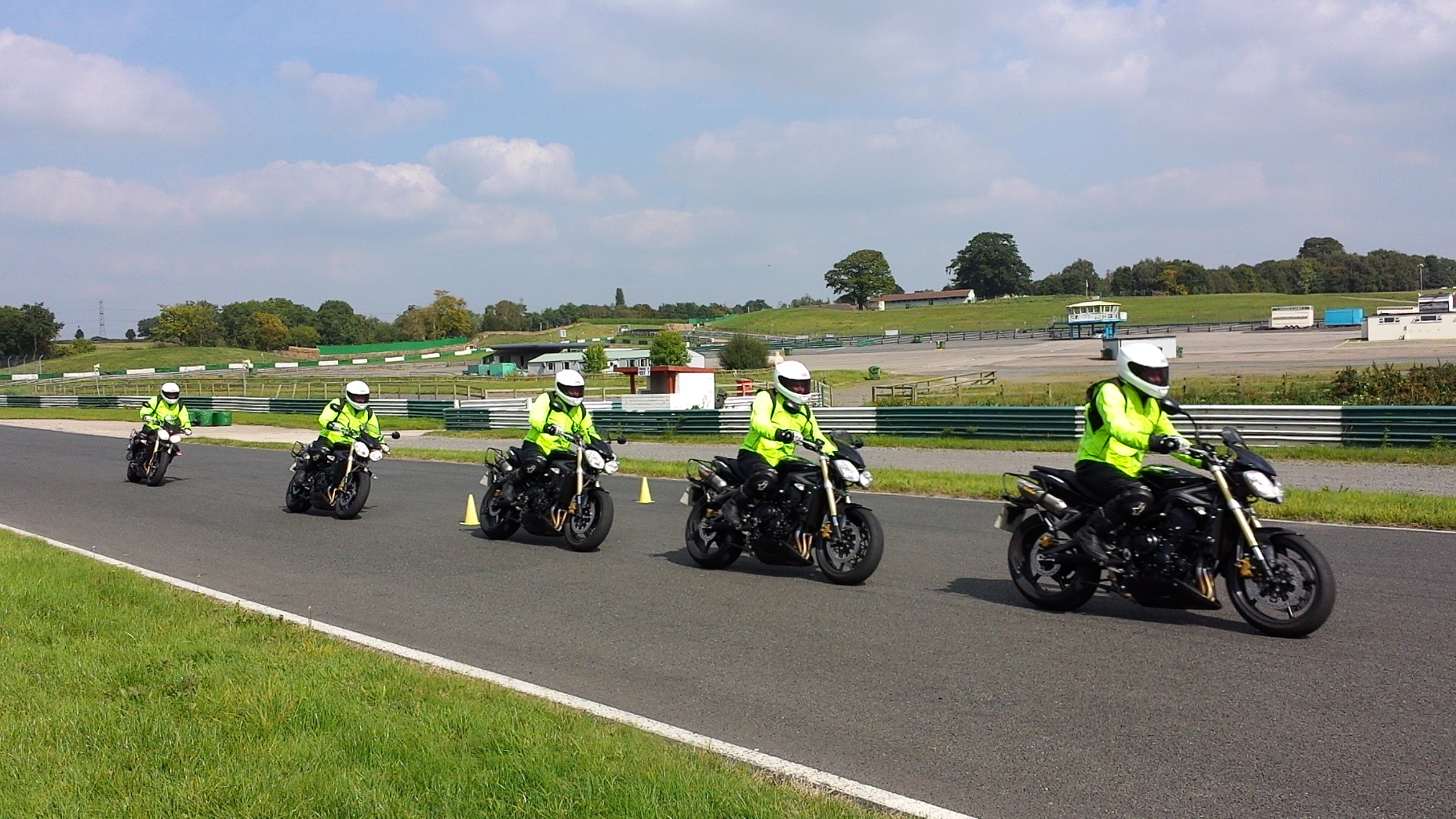 Motorcycle test in Leicester, Hinckley, Derby, Nottingham, Birmingham, St Albans, Lincoln
