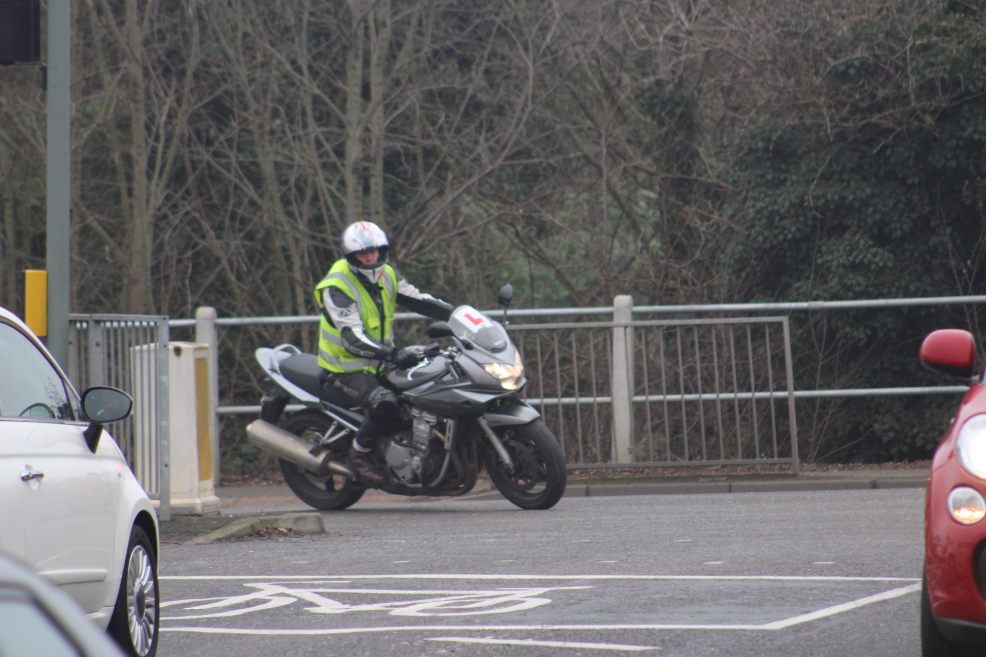 Motorbike test in Sutton Coldfield, Solihull