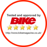 Tested and approved by Bike Magazine