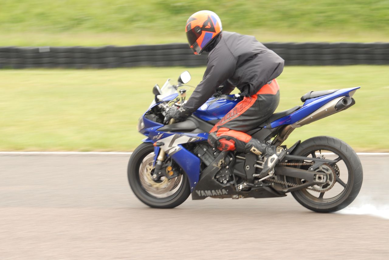 Motorcycle training test