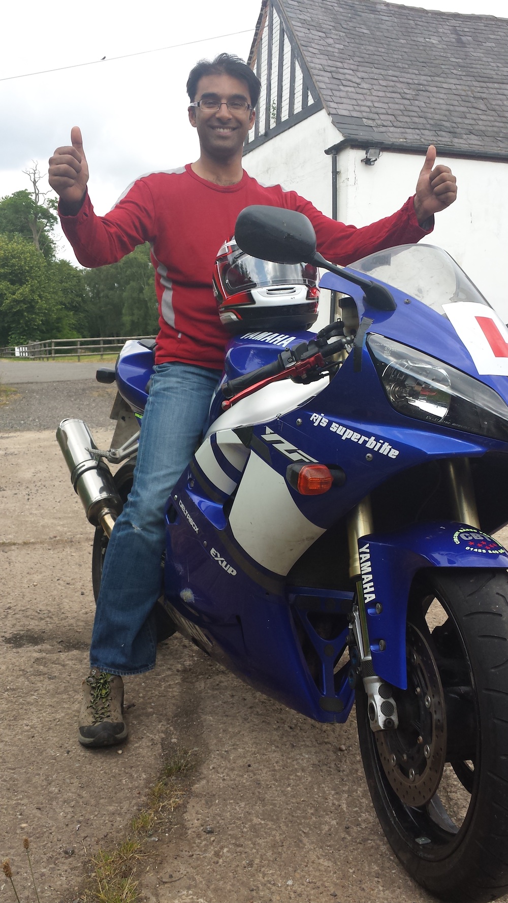 Motorbike test in Boston, Lincoln, Grantham