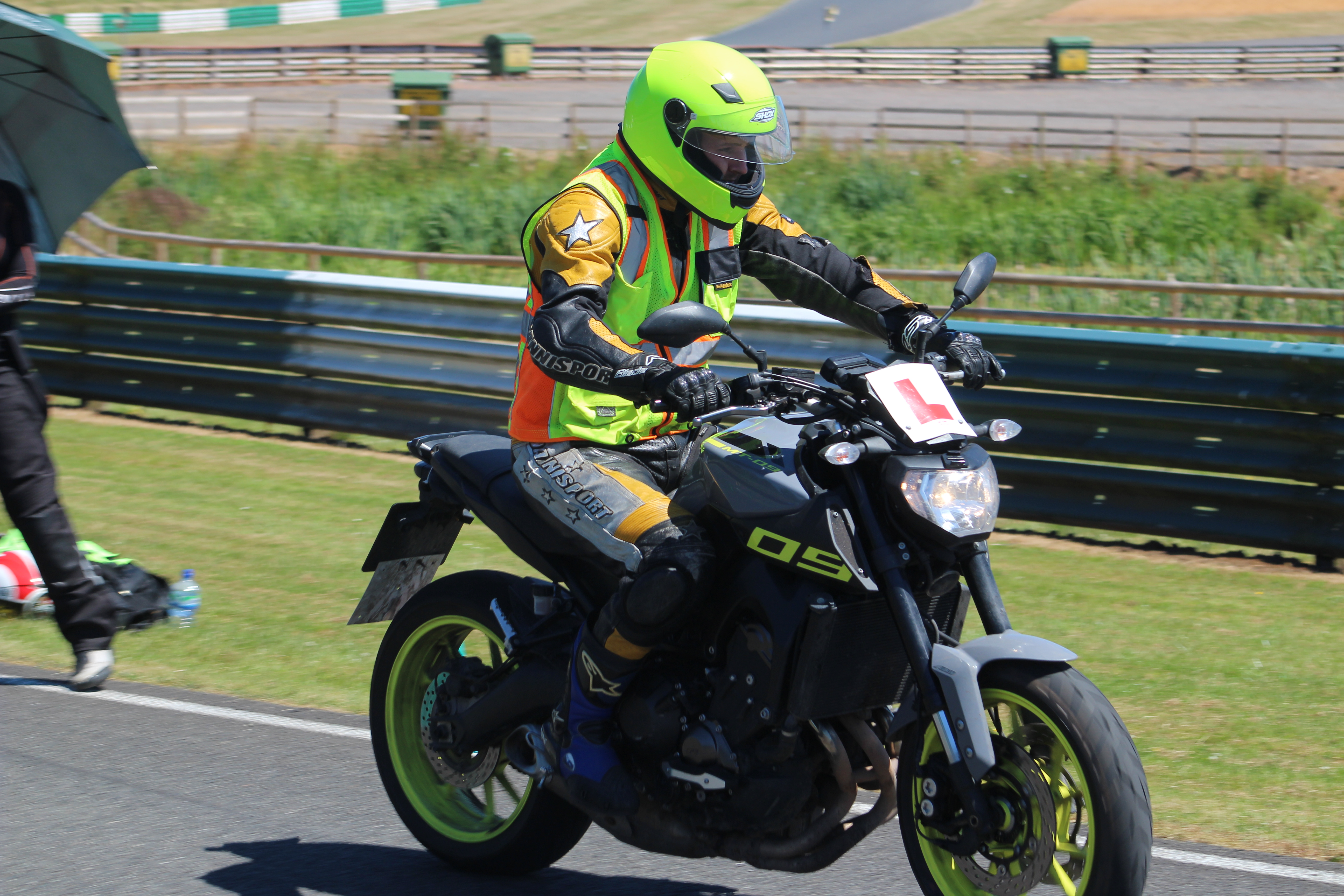 motorbike test in London, Milton Keynes