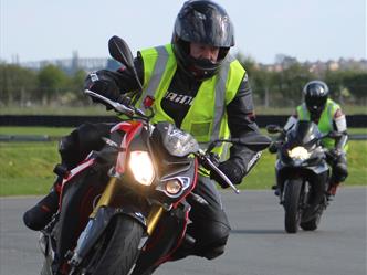 Intensive motorcycle training full licence in Leicester DVSA approved