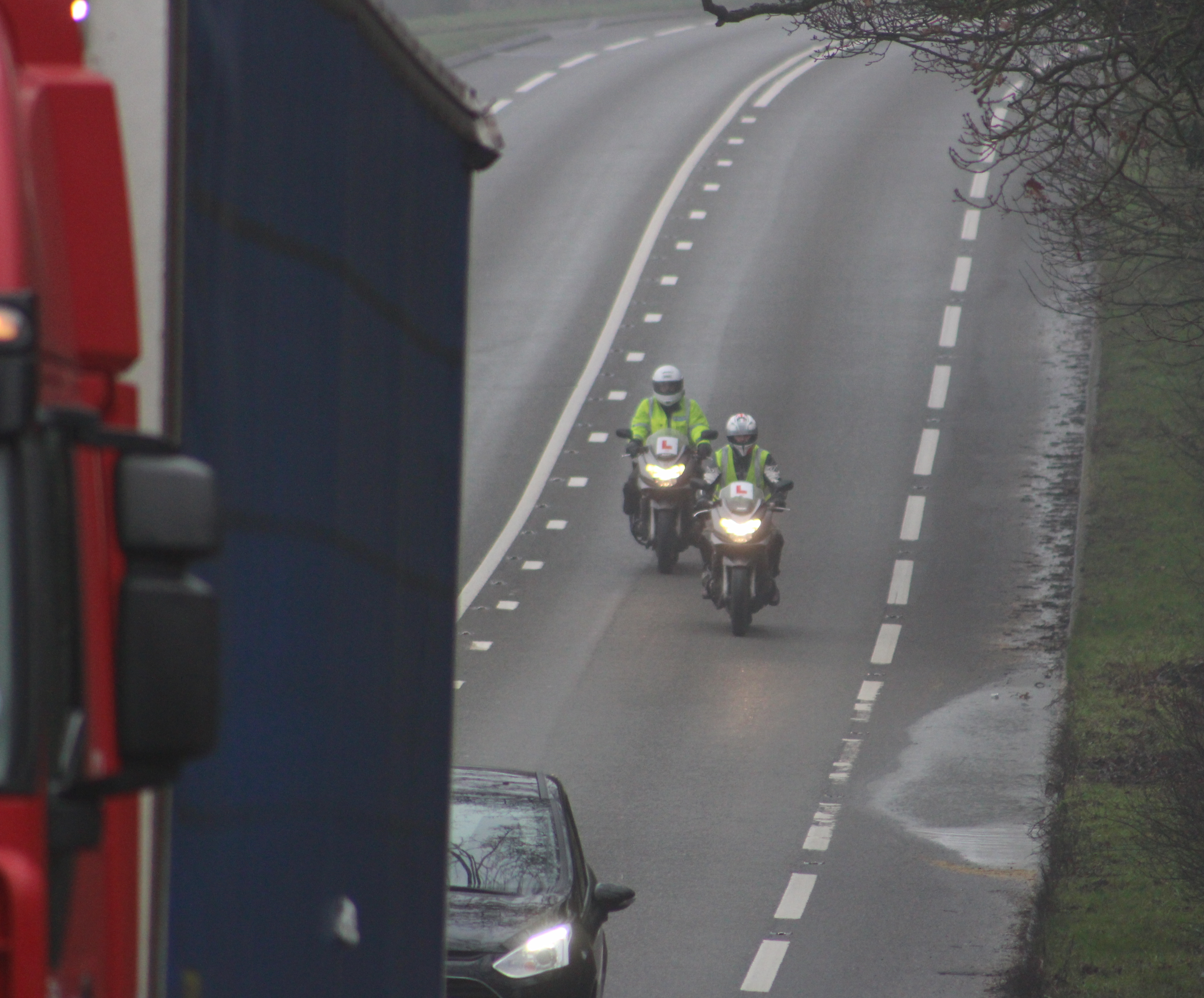 Motorbike test in Birmingham, Nottingham and Coventry