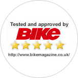 Tested and approved by Bike Magazine