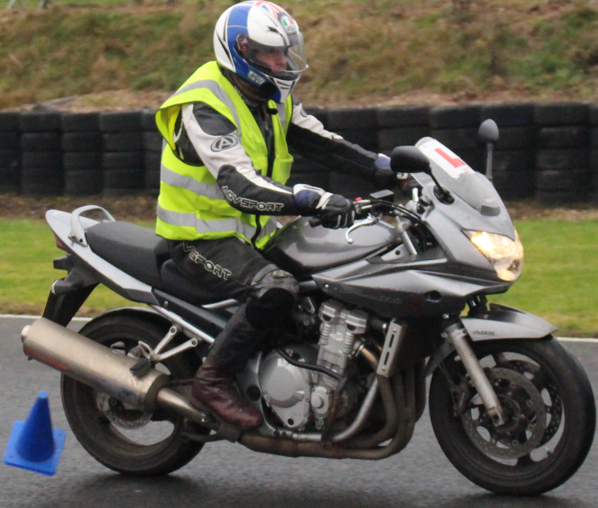 Motorcycle test Shires